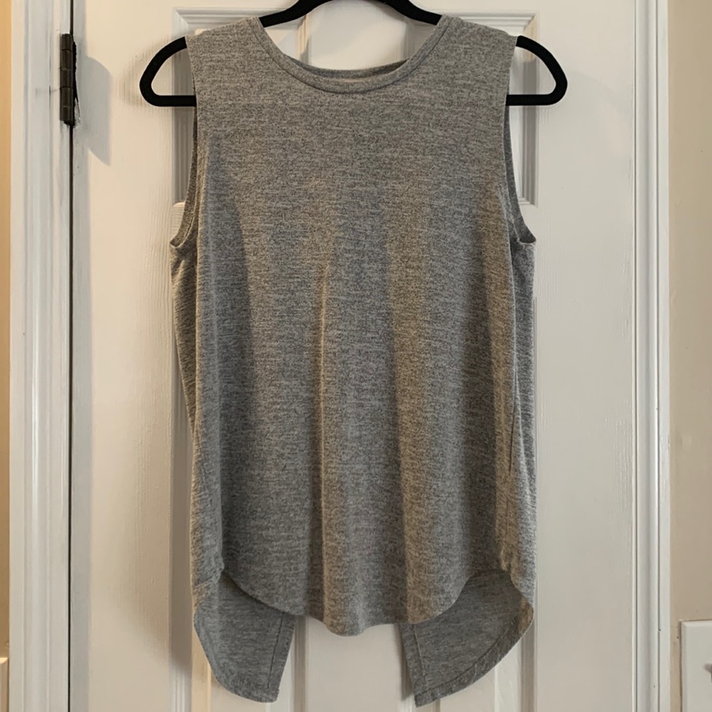 OPEN BACK TANK TOP